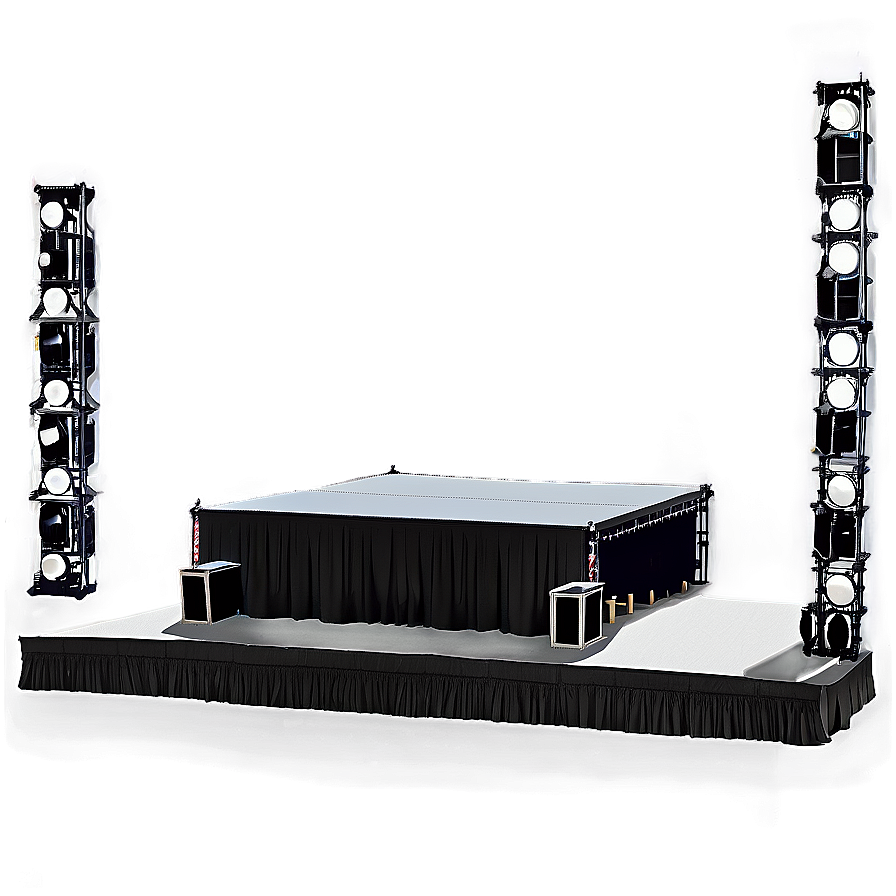 Outdoor Stage Setup Png 85