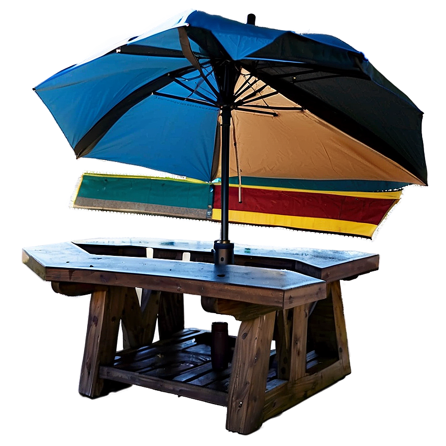 Outdoor Table With Umbrella Hole Png Lbg