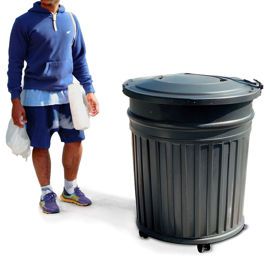 Outdoor Trash Can Png Muc29