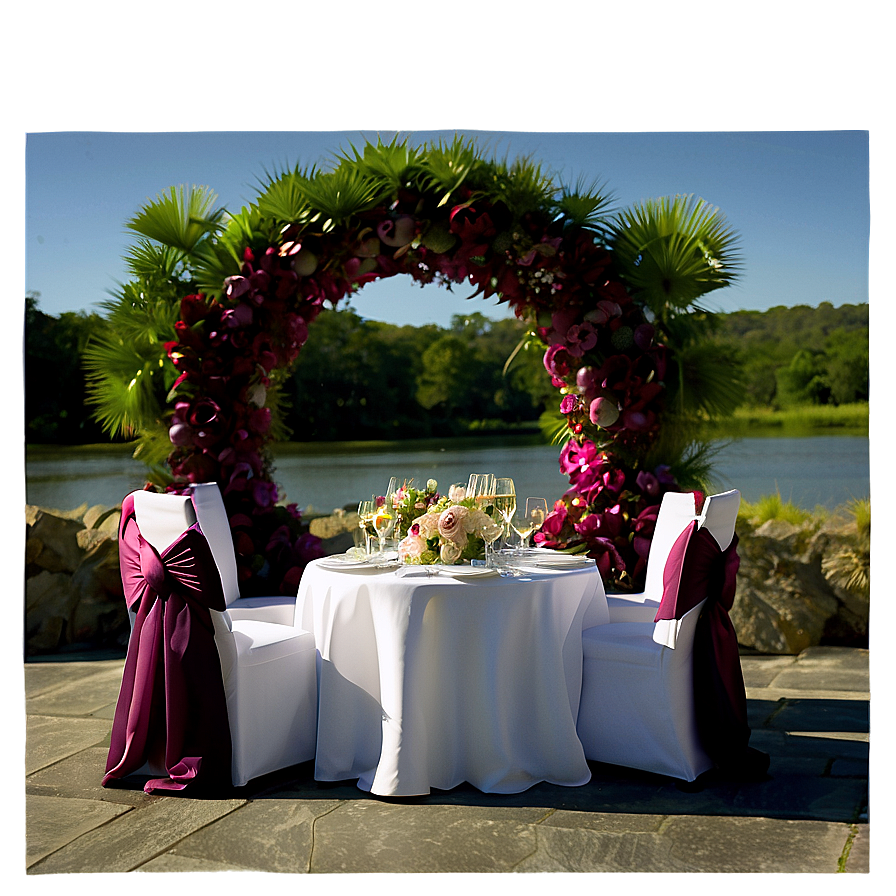 Outdoor Wedding Celebration Png 56