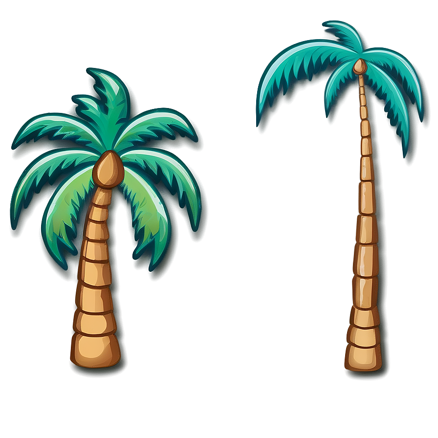 Outline Palm Tree Emoji Png 06272024