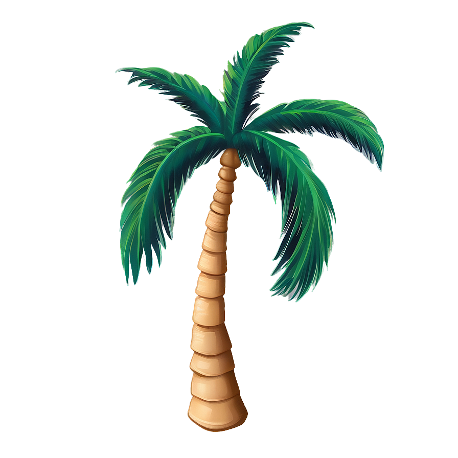 Outline Palm Tree Emoji Png Xgi