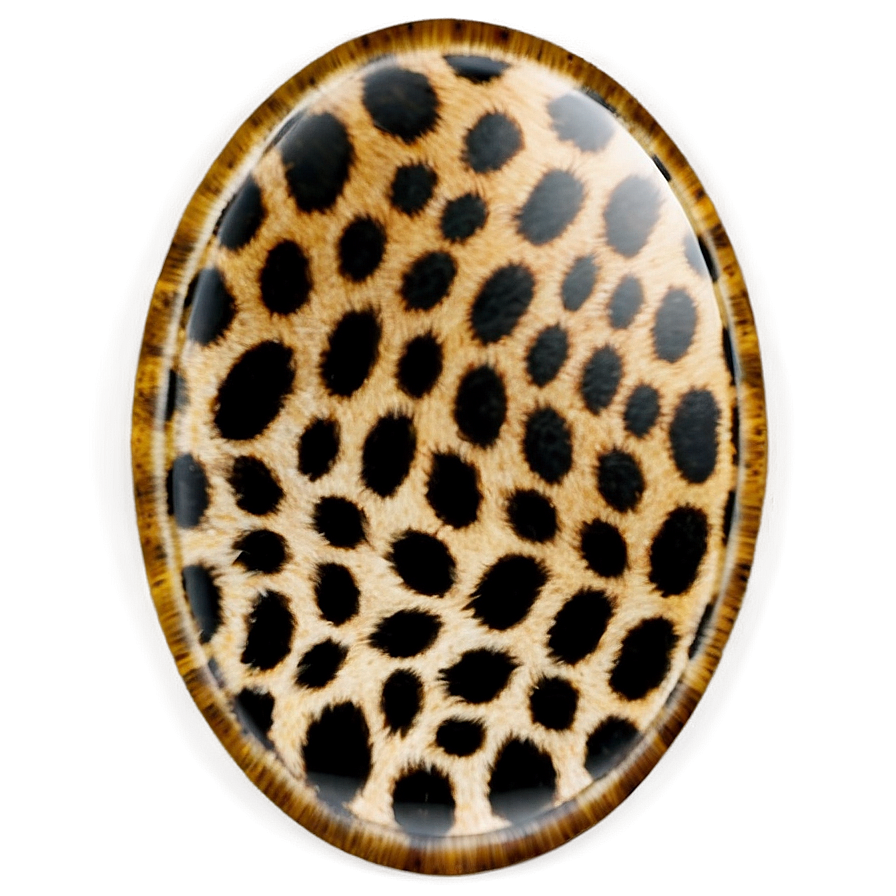 Oval Animal Print Png 05252024