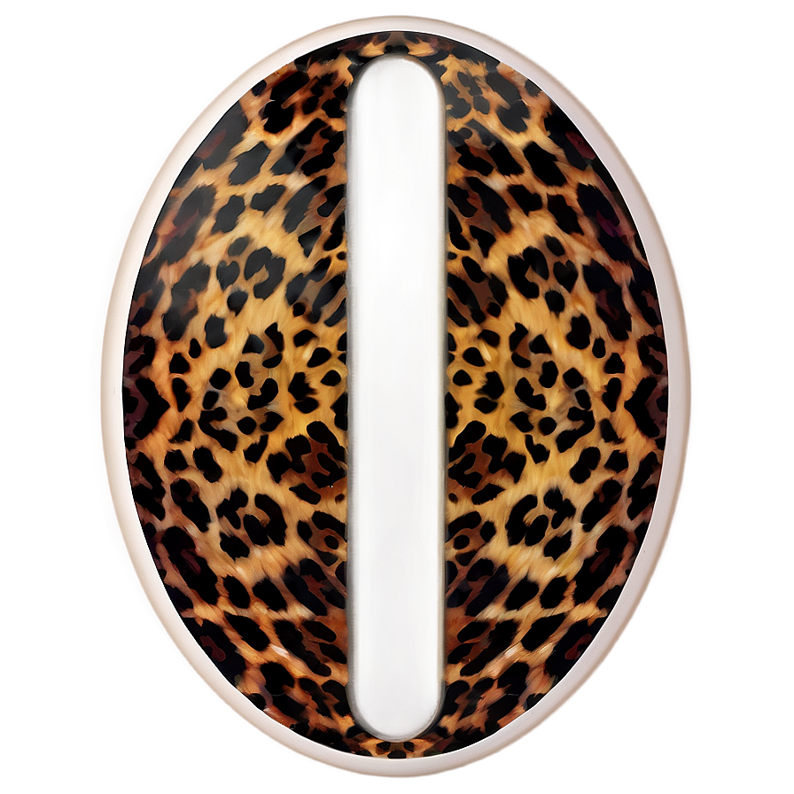 Oval Animal Print Png Nov57