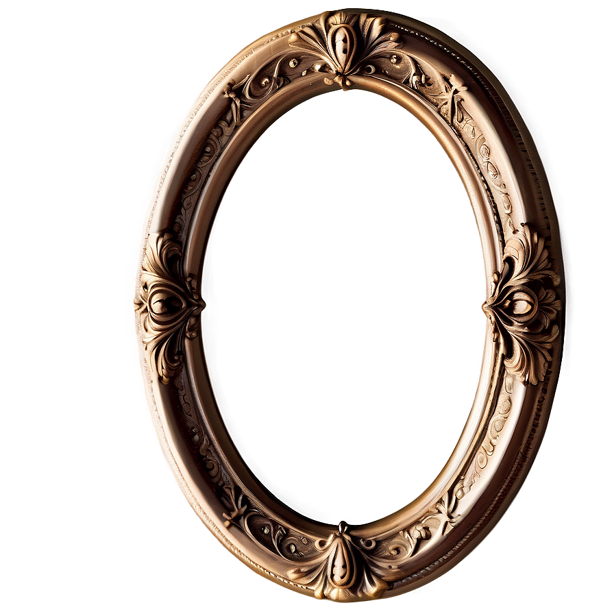 Oval Photo Frame Png 05252024