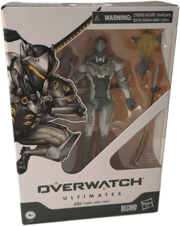 Overwatch Ultimates Genji Action Figure Packaging