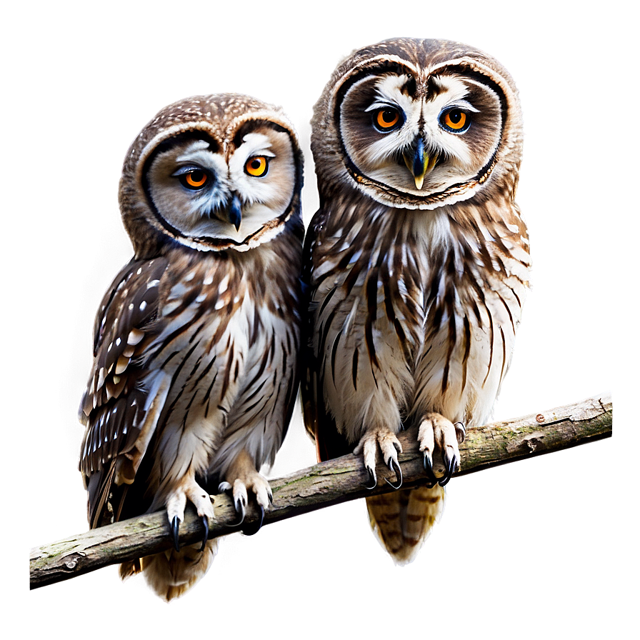 Owl Family Png 05062024