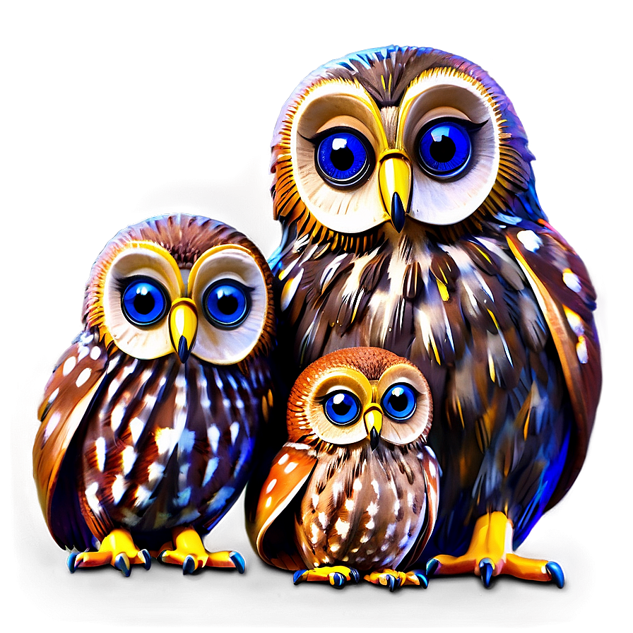 Owl Family Png Klo92