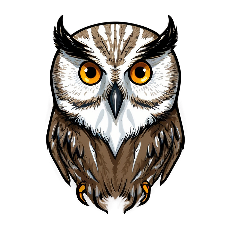 Owl Head Png 05062024