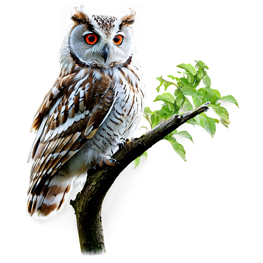 Owl In Forest Png 05062024