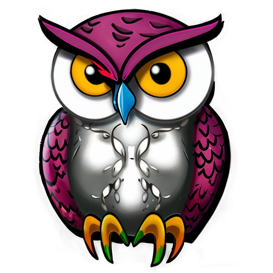 Owl Tattoo Design Png 68