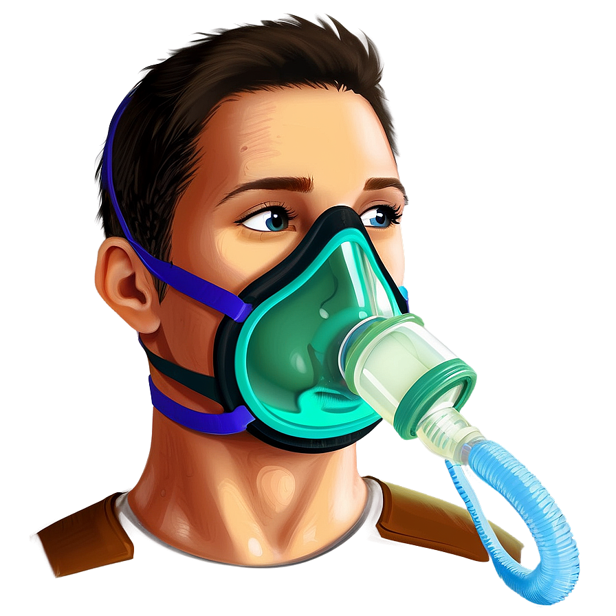 Oxygen Mask For Asthma Png 36