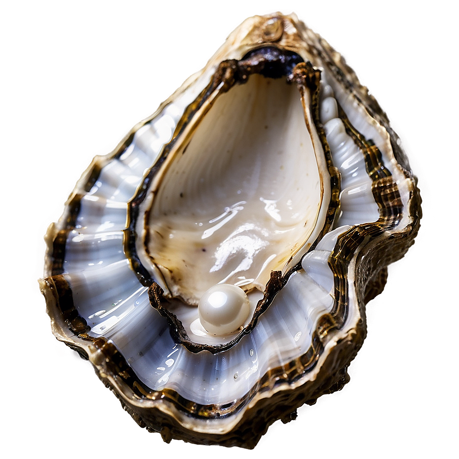 Oyster Shell With Pearl Png 99