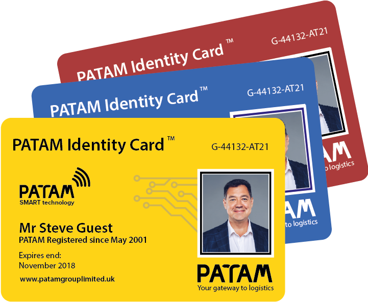P A T A M Identity Cards Display
