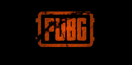 P U B G Game Logo Distressed Design