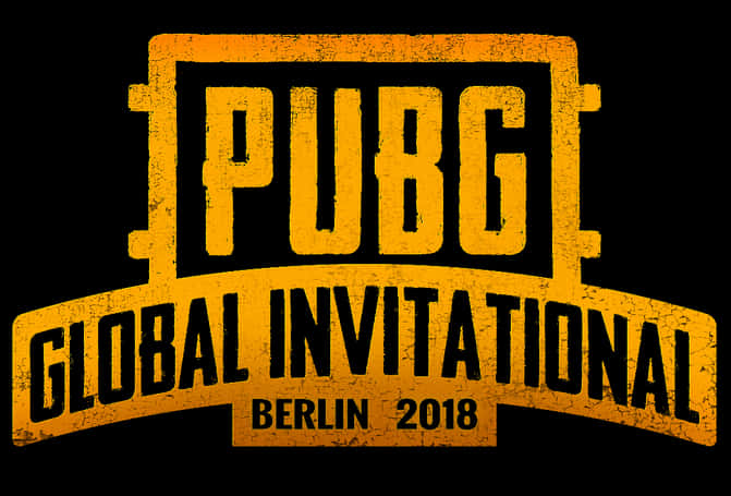 P U B G Global Invitational Berlin2018 Logo