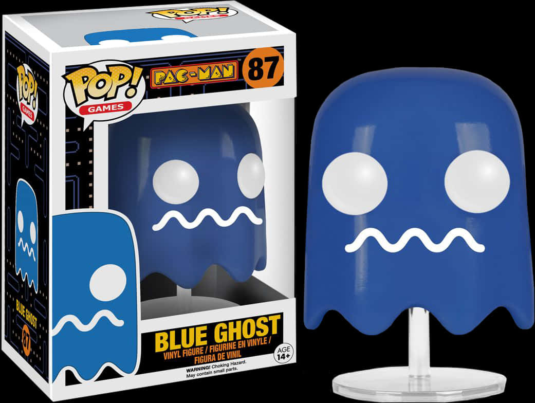Pac Man Blue Ghost Funko Pop