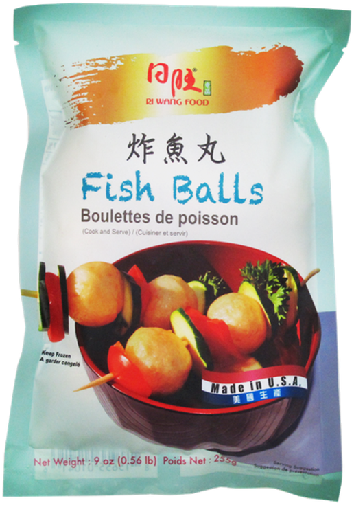 Packaged Fish Balls Product