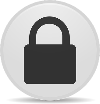 Padlock Icon Security Symbol