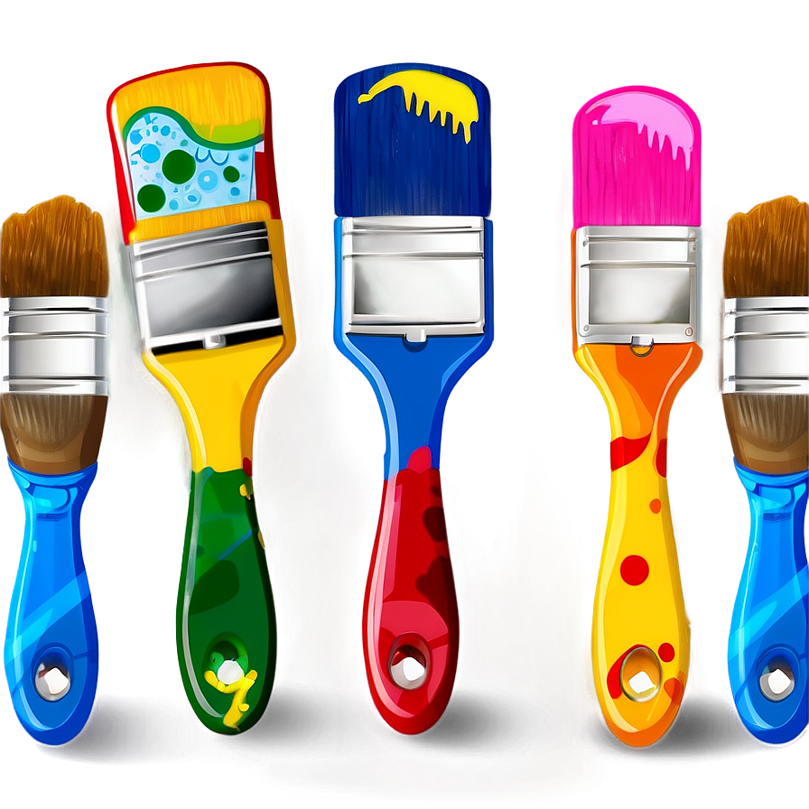 Paint Brush For Kids Png 56