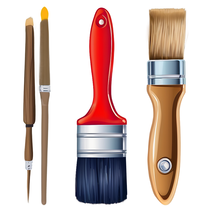 Paint Brush For Kids Png Xmr