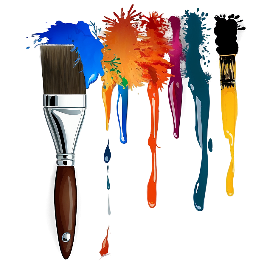 Paint Brush For Watercolor Png 05042024