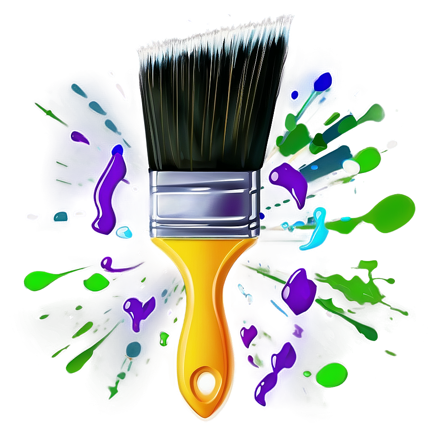 Paint Brush Splash Png Hfw