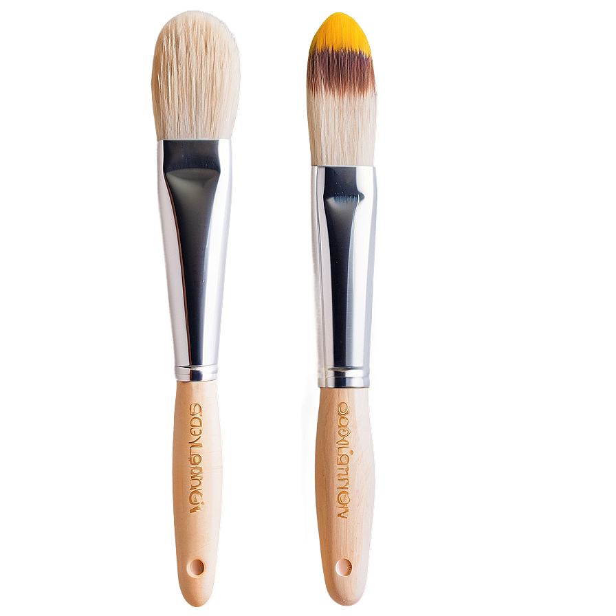 Paint Brush With Palette Png Ftj