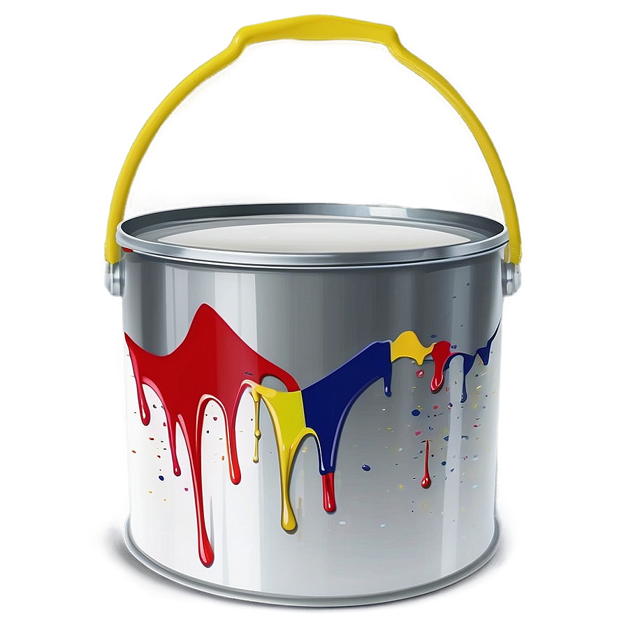 Paint Bucket Spill Png Agm