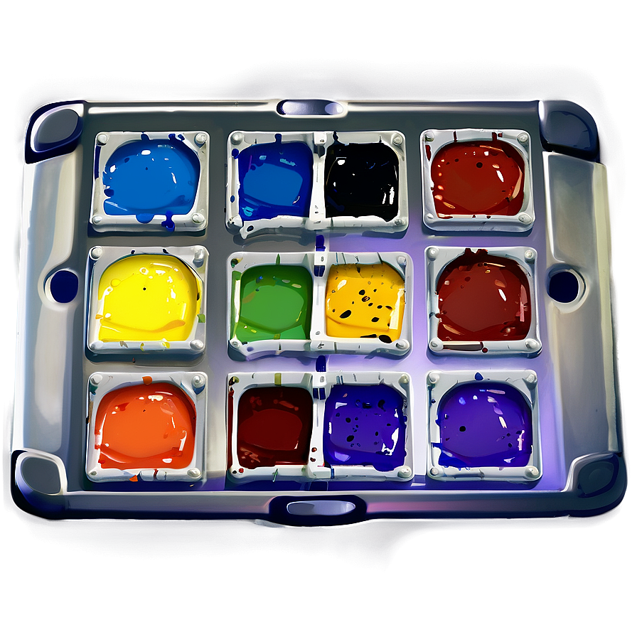 Paint Palette Icon Png Upe21