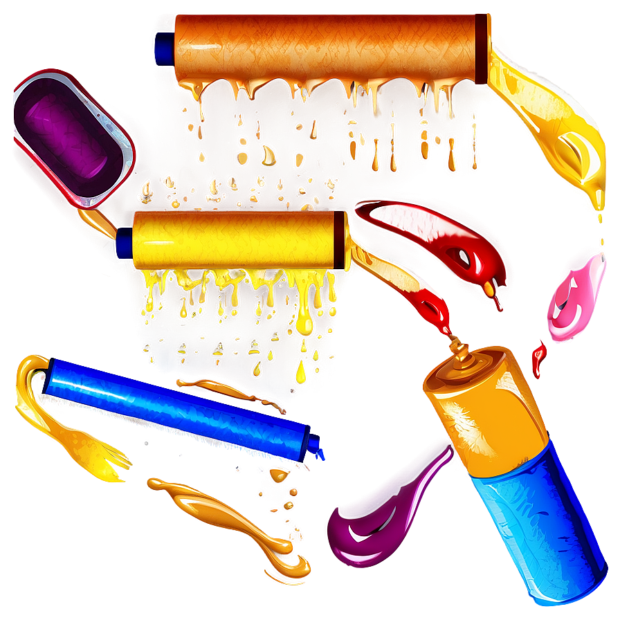 Paint Roller Effect Png Cfw