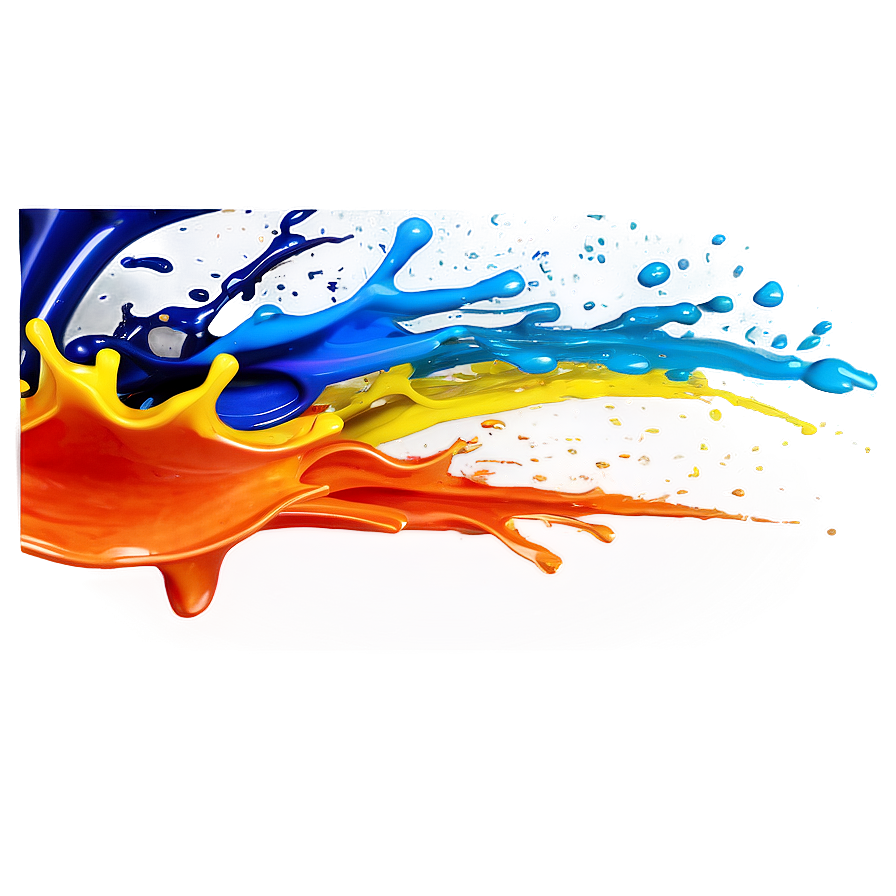 Paint Splash Frame Png 91