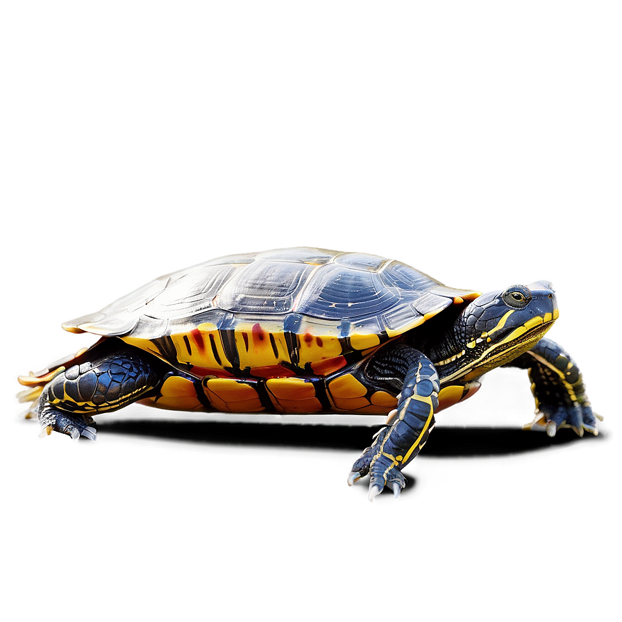 Painted Turtle Basking Png 59