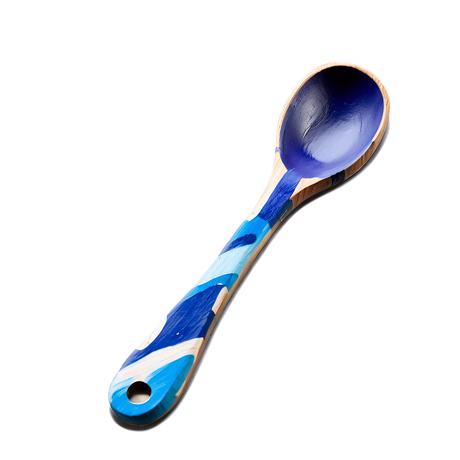 Painted Wooden Spoon Png Kyo