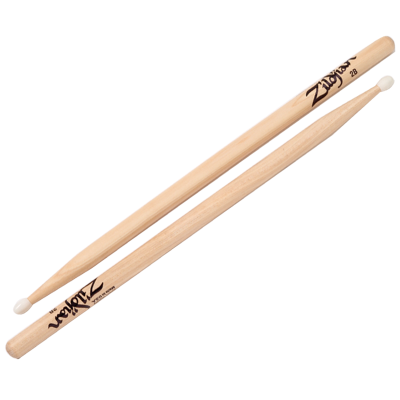 Pairof Drumstickson Black Background