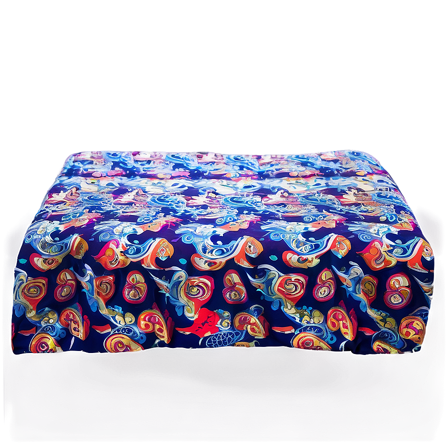 Paisley Bed Sheet Png Fnr2