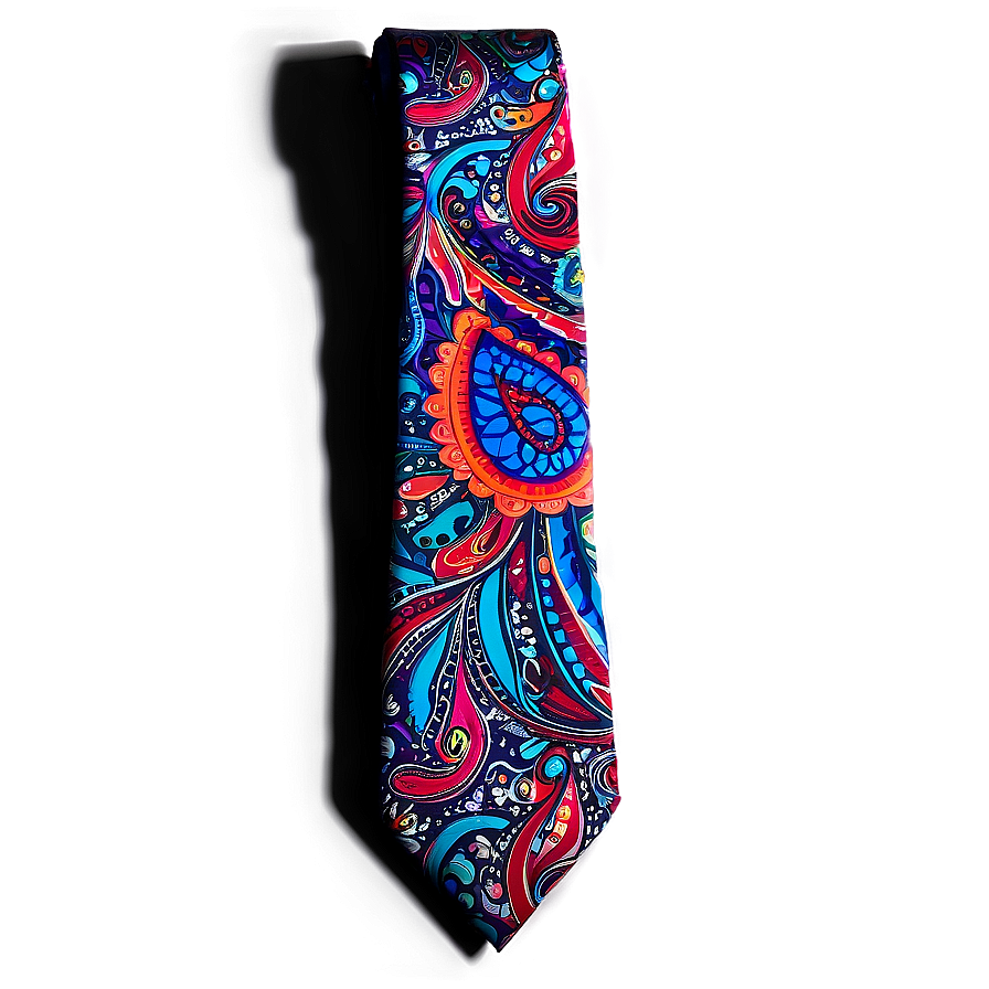 Paisley Necktie Detail Png 06272024