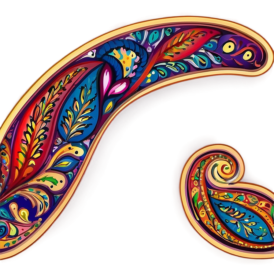 Paisley Pattern Png 91