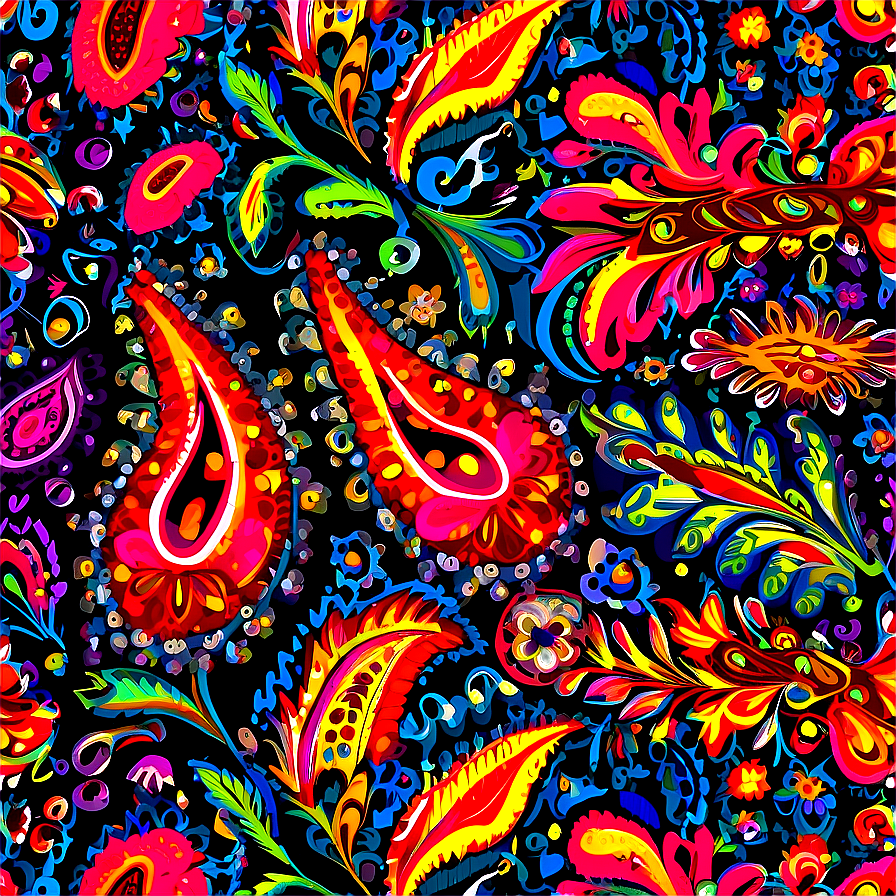 Paisley Print Png Jrn