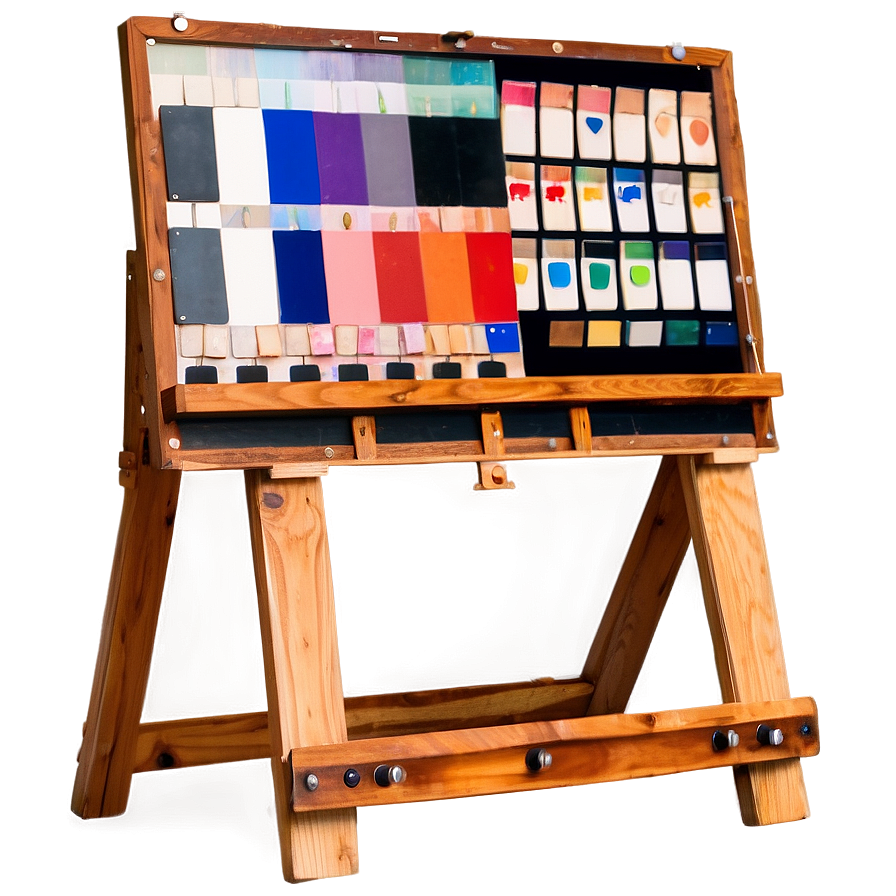 Palette And Easel Png 47