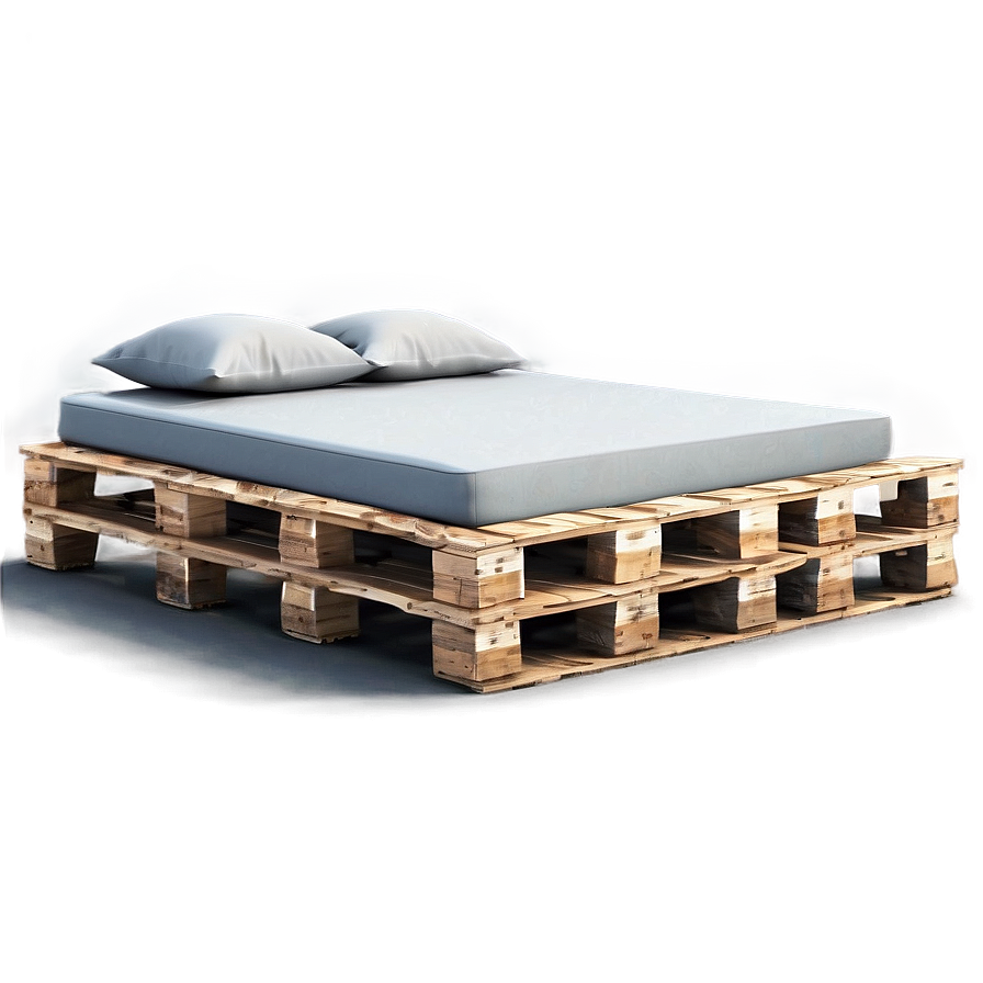 Pallet Bed Eco-friendly Png Jlj