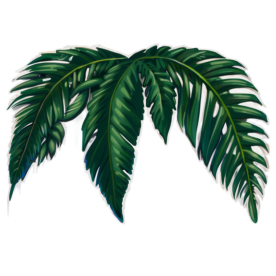 Palm Leaf Border Png Wib62