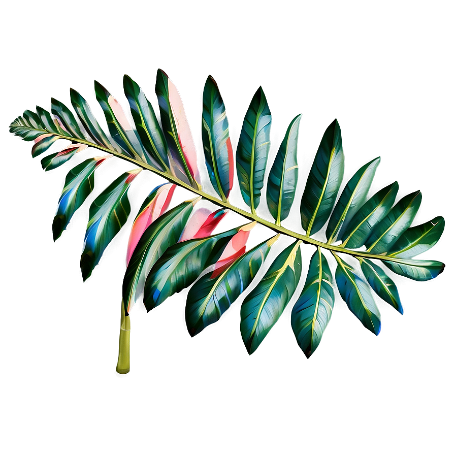 Palm Leaves Art Png Phh