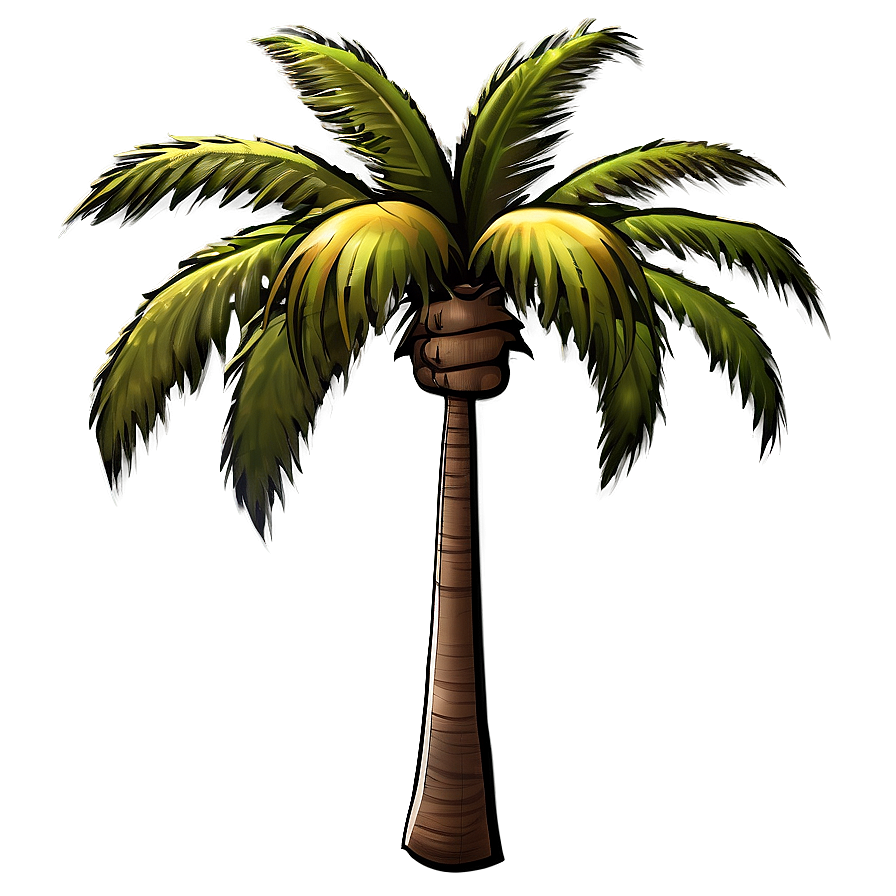 Palm Tree Branch Png 04292024