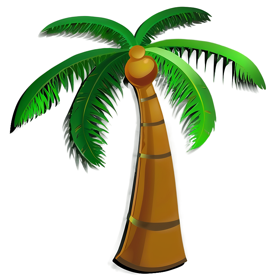 Palm Tree Clip Art Png 04292024