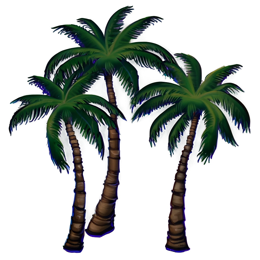 Palm Tree Emoji Collection Png 66