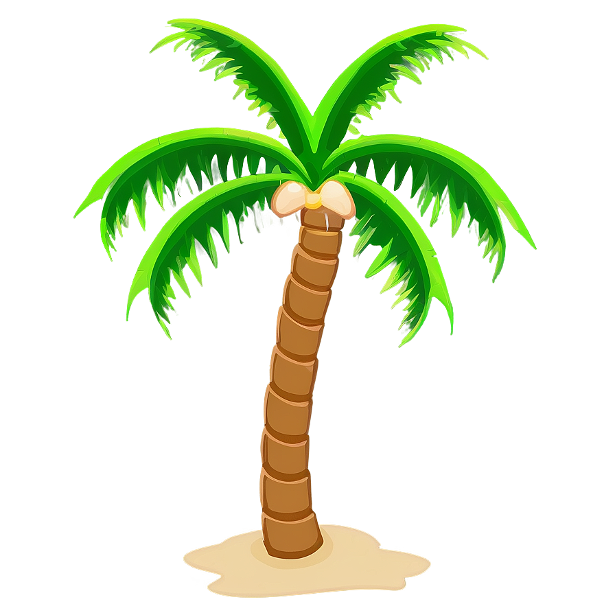 Palm Tree Illustration Png 06122024