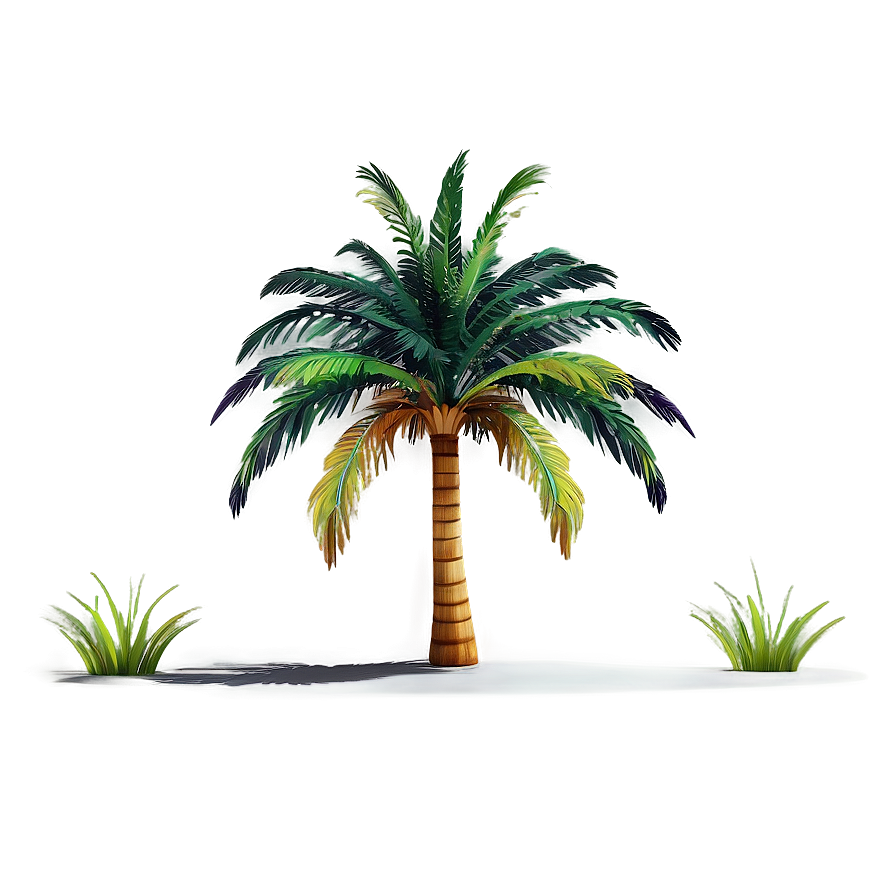 Palm Tree Shadow Png 04292024