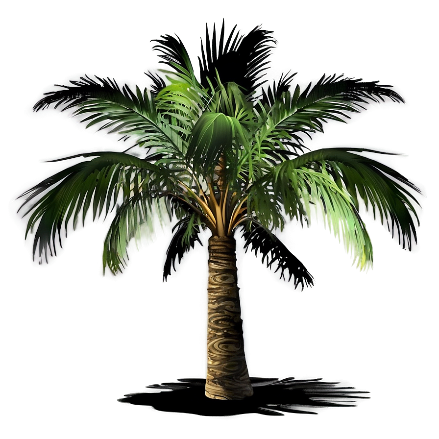 Palm Tree Shadow Png Hwj5