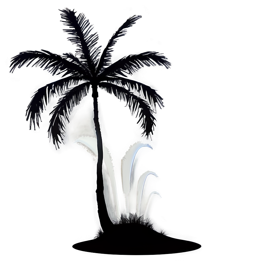 Palm Tree Silhouette Png Uwt